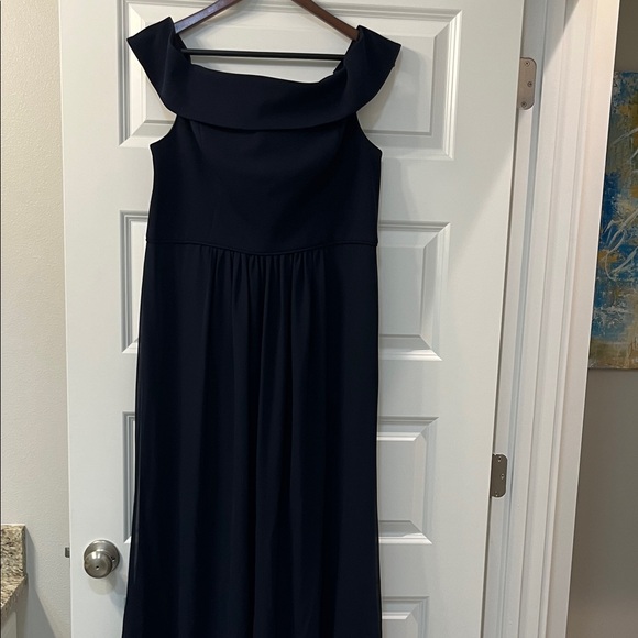 Adrianna Papell Midnight Blue Maxi Dress - Picture 2 of 9